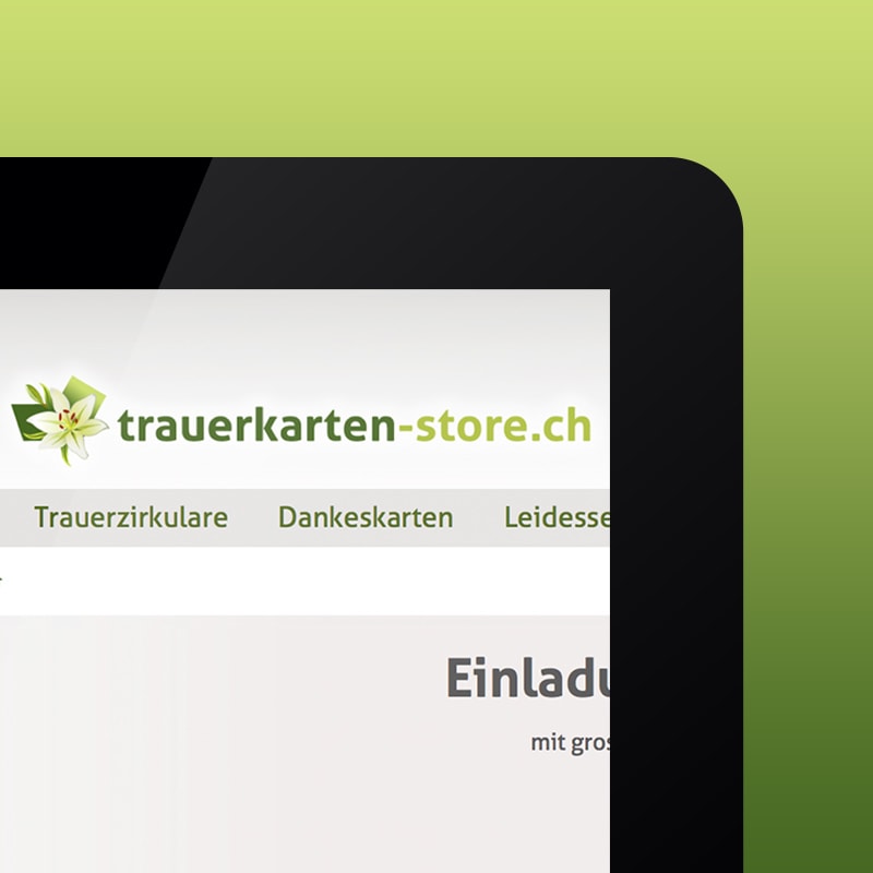 Trauerkartenstore - undefined