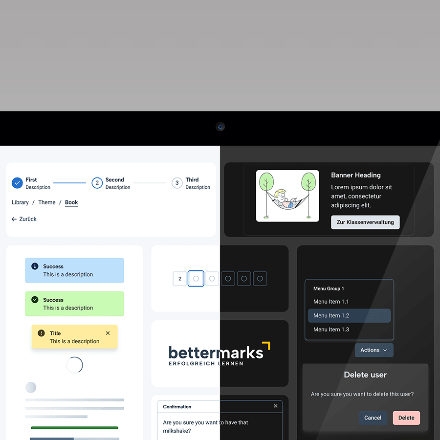 bettermarks Design System - undefined